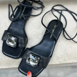 Copenhagen Shoes Flade Sandaler^POWER TO THE PEOPLE - Black