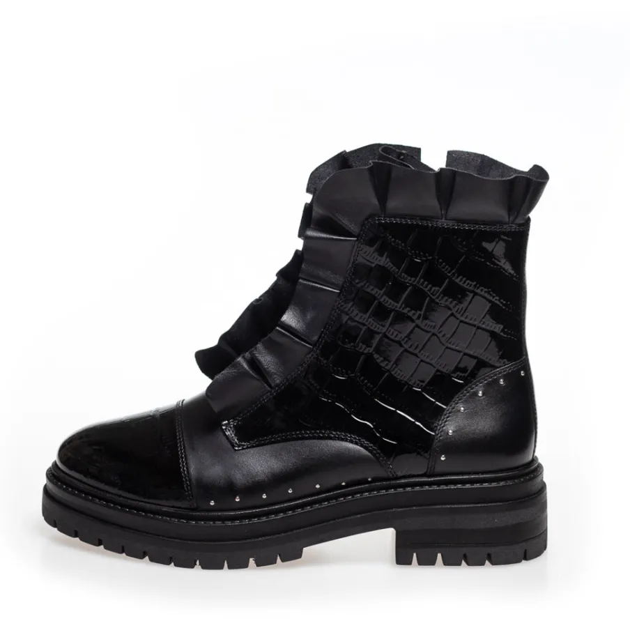 Copenhagen Shoes Ankelstøvler^PRETTY HER - BLACK Prettyher boot black