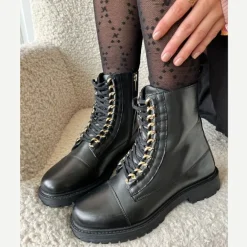 Copenhagen Shoes Ankelstøvler^ROCK 22 - Black Gold Rock22 boot black gold