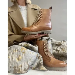 Copenhagen Shoes Ankelstøvler^ROCK 22 - Cognac Leather Rock22 boot cognac leather