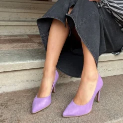 Copenhagen Shoes Stiletter^SKY- Copenhagenshoes By Josefine Valentin - Purple Skycopenhagenshoes by josefine valentin heels purple