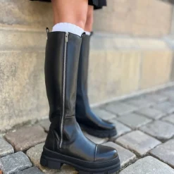Copenhagen Shoes Lange Støvler^SOME WINTER DAYS - Black