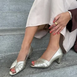 Copenhagen Shoes Stiletter|Sandaler Med Hæl^SOUL GIRL - Gold
