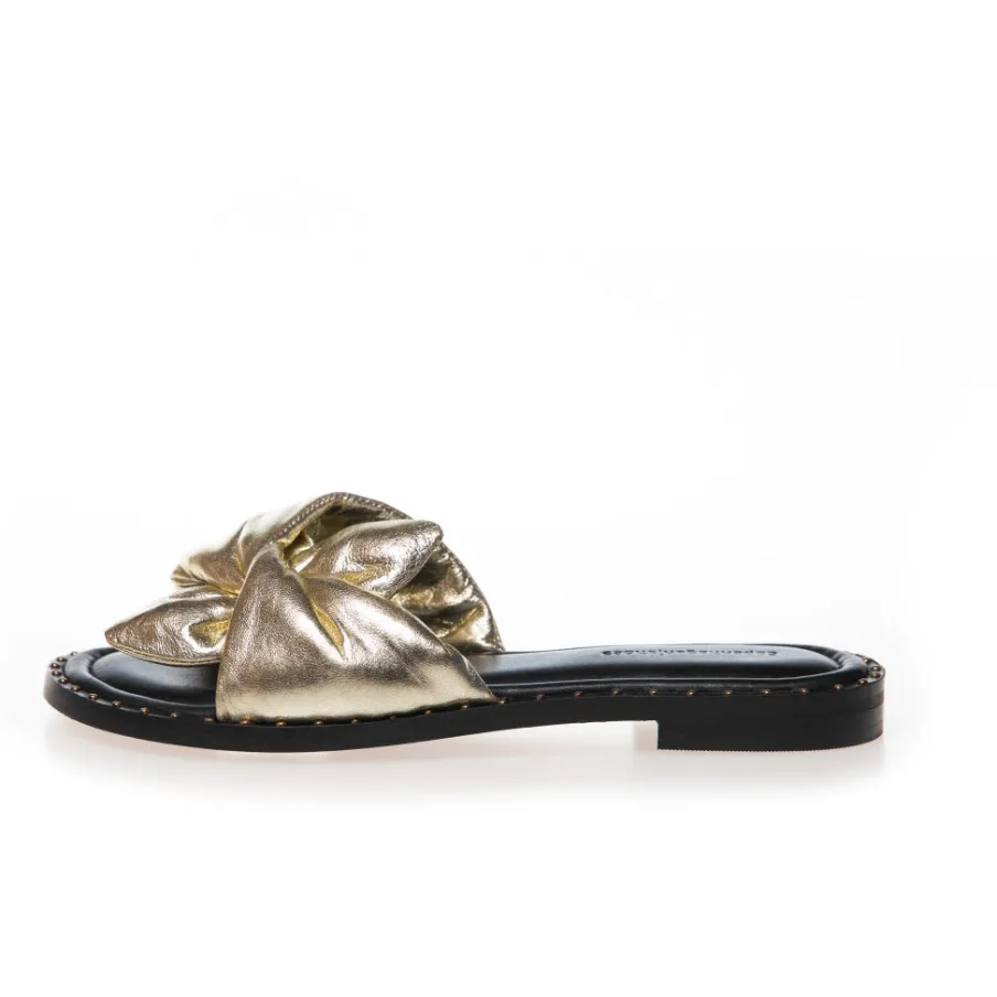 Copenhagen Shoes Flade Sandaler^SPRING VIBES - Gold