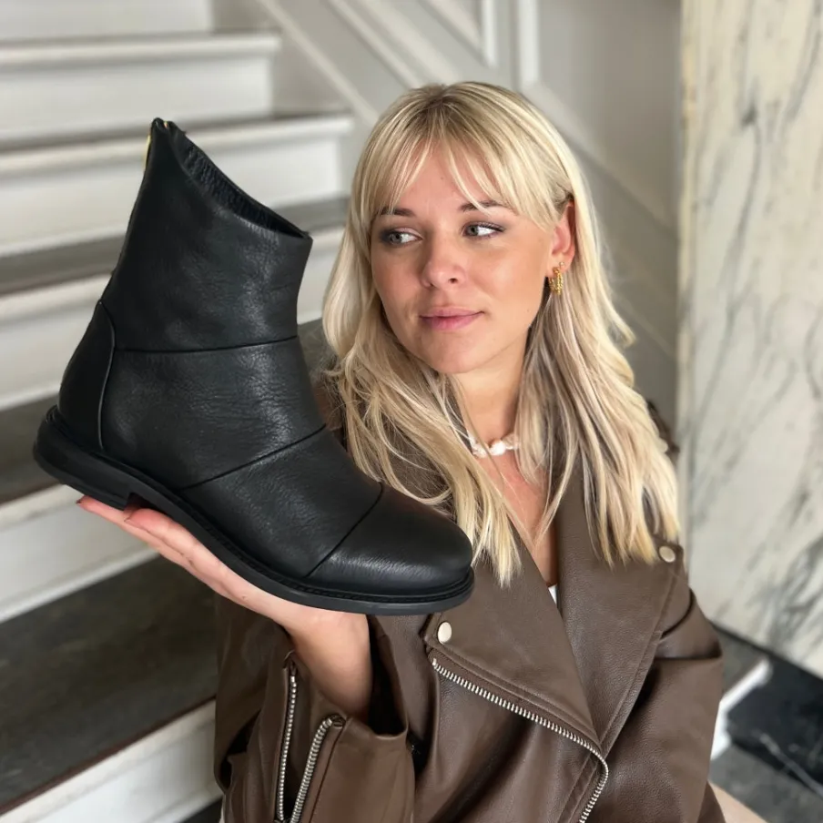 Copenhagen Shoes Ankelstøvler^STEPHANIE - Black Stephanieboot black