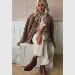 Copenhagen Shoes Ankelstøvler^STEPHANIE - COGNAC Stephanieboot cognac