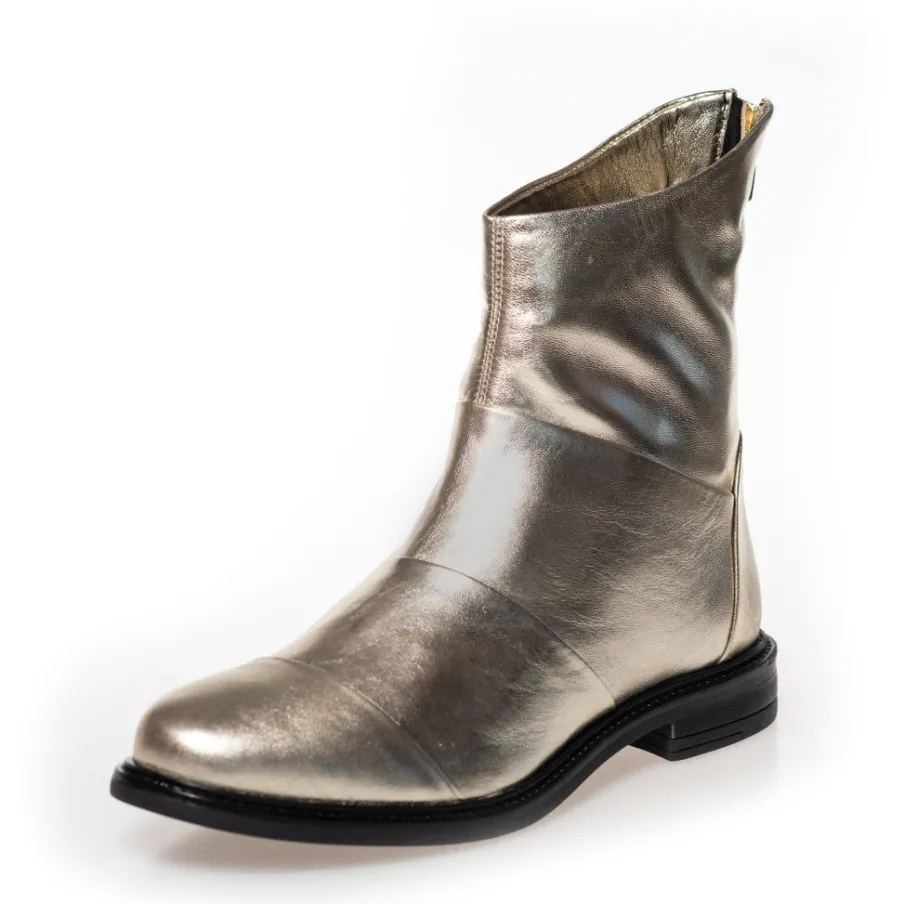 Copenhagen Shoes Ankelstøvler^STEPHANIE GOLD - GOLD Stephaniegold boot gold