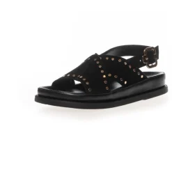 Copenhagen Shoes Flade Sandaler^STRONGER STUDS - Black