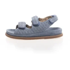 Copenhagen Shoes Flade Sandaler^STUDS ON SUEDE - CLOUD Studson suede sandal cloud