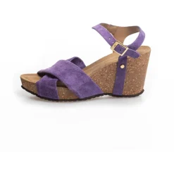 Copenhagen Shoes Sandaler Med Kilehæle^SUMMER VIBES - VIOLET Summervibes sandal wedge violet