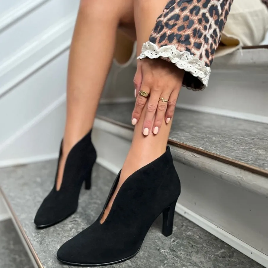 Copenhagen Shoes Støvler Med Hæl|Ankelstøvler^SUS - Black Susheels black