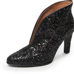 Copenhagen Shoes Stiletter|Støvler Med Hæl^SUS GLITTER - BLACK GLITTER Susglitter heels black glitter