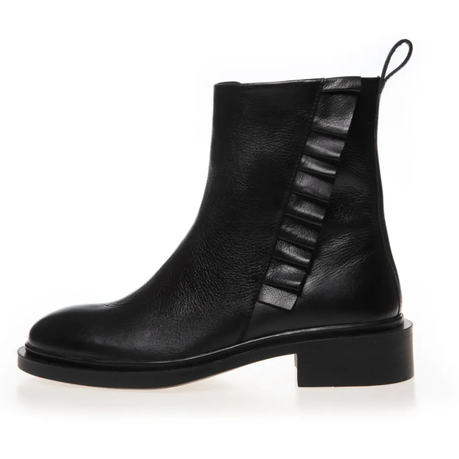 Copenhagen Shoes Ankelstøvler^THE FASHION LOVE - BLACK Thefashion love stoevler black