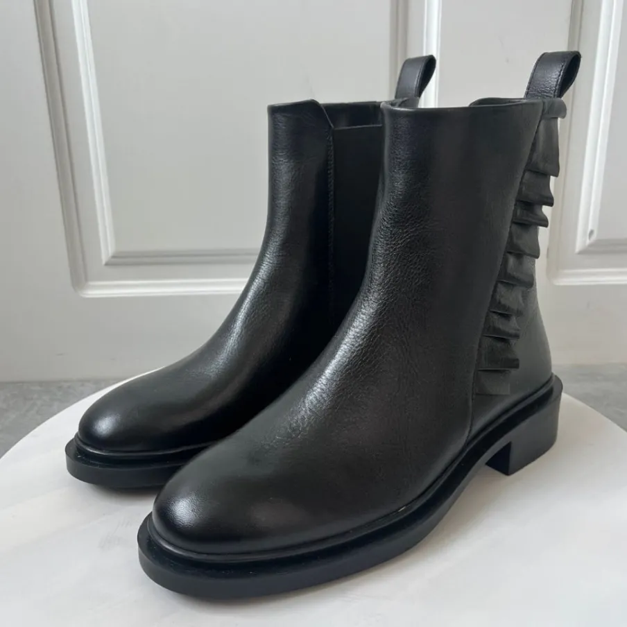 Copenhagen Shoes Ankelstøvler^THE FASHION LOVE - BLACK Thefashion love stoevler black