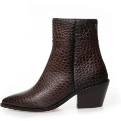 Copenhagen Shoes Støvler Med Hæl|Ankelstøvler^THE FEELING - ESPRESSO Thefeeling stoevler espresso
