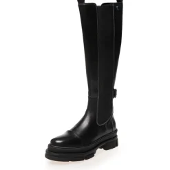 Copenhagen Shoes Lange Støvler^THE FOLLOW BOOT - Black