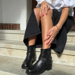 Copenhagen Shoes Ankelstøvler^THE MAGIC MOVE - BLACK Themagic move stoevler black