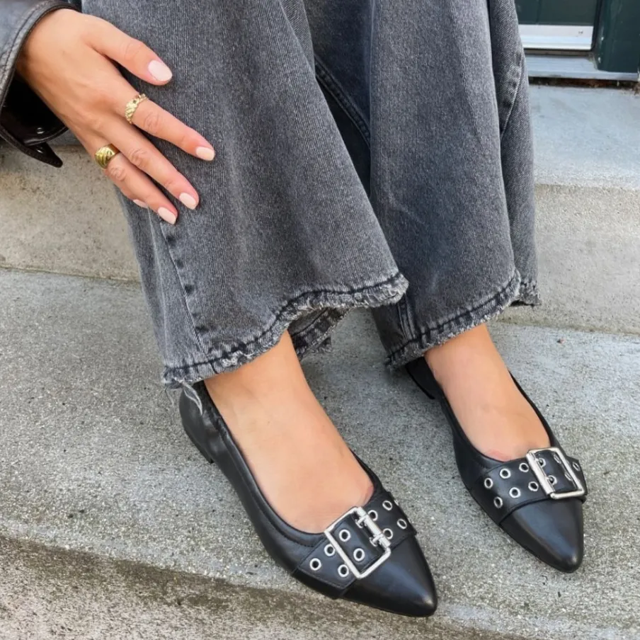 Copenhagen Shoes Ballerinasko^THE REASON WHY BLK. - Black