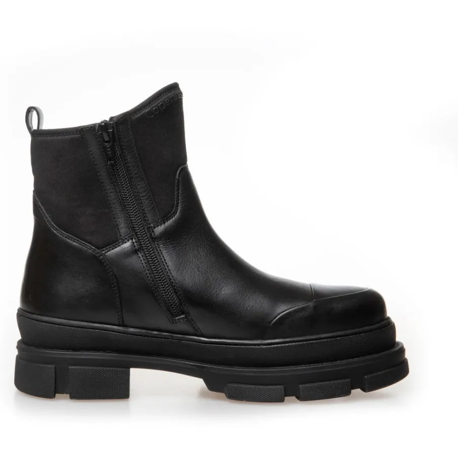 Copenhagen Shoes Ankelstøvler^THE WINTER BOOT BLACK - BLACK Thewinter boot black stoevler black