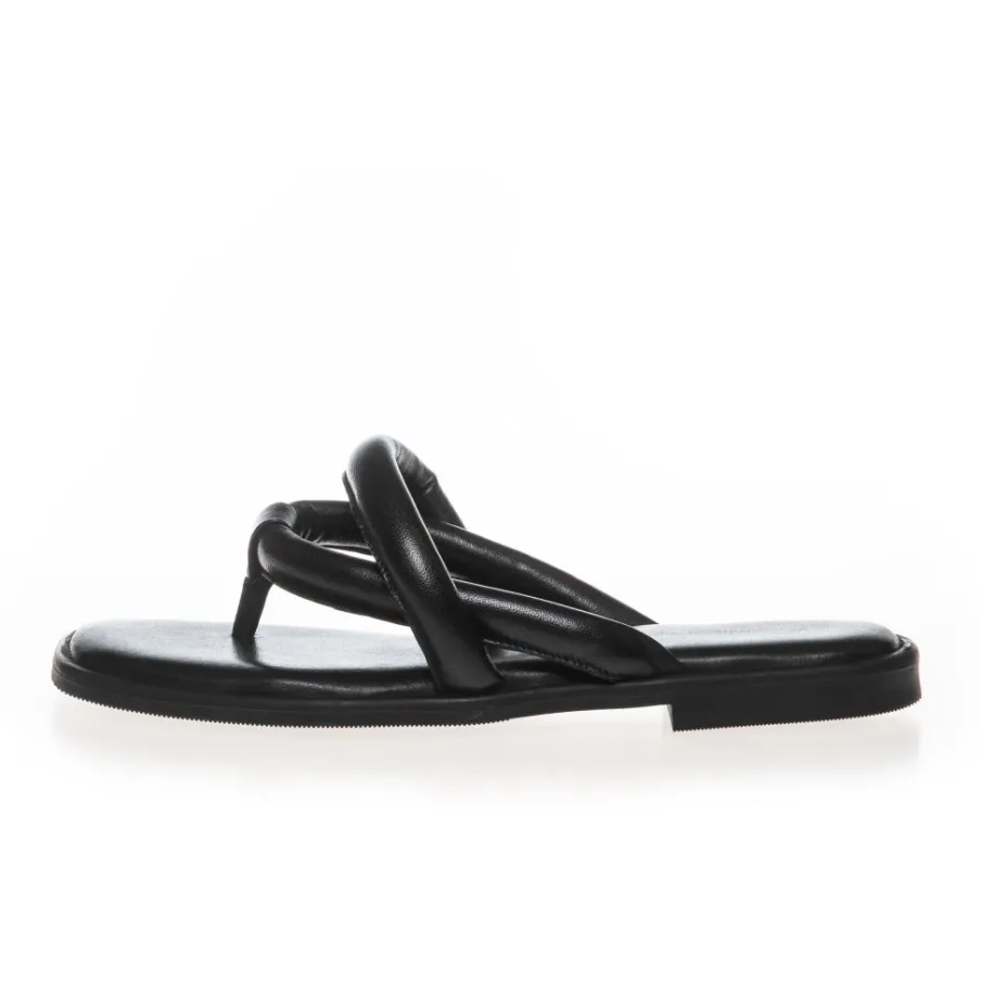 Copenhagen Shoes Flade Sandaler^VINCENT LEATHER - Black