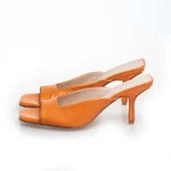 Copenhagen Shoes Sandaler Med Hæl|Stiletter^VIVE LA VIDA / By Josefine Valentin - ORANGE Vivela vida copenhagen shoes by josefine valentin heels orange