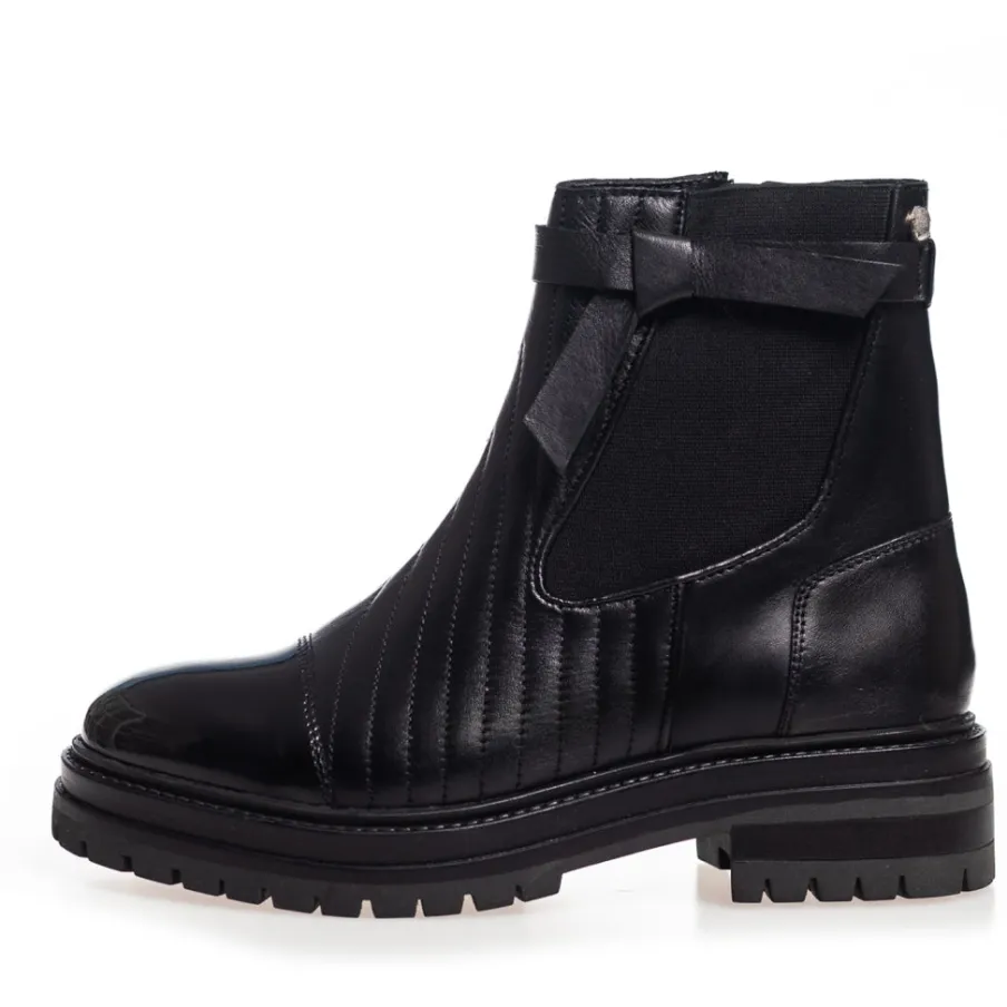 Copenhagen Shoes Chelsea Boots|Ankelstøvler^WHEN AUTUMN COMES - BLACK PATENT Whenautumn comes boot black patent