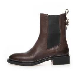 Copenhagen Shoes Chelsea Boots|Ankelstøvler^WHEN WE FEEL IT - DK BROWN Whenwe feel it stoevler dk brown
