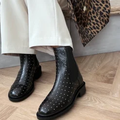 Copenhagen Shoes Ankelstøvler^WOMEN SUPPORT WOMEN - BLACK Womensupport women stoevler black