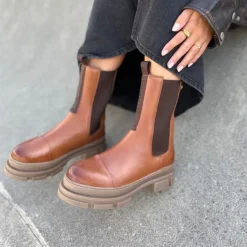 Copenhagen Shoes Chelsea Boots|Ankelstøvler^YOU AND ME 22 - COGNAC Youand me 22 boot cognac