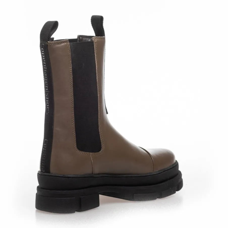 Copenhagen Shoes Chelsea Boots|Ankelstøvler^YOU AND ME 22 - DK TAUPE (ARMY) Youand me 22 boot dk taupe army