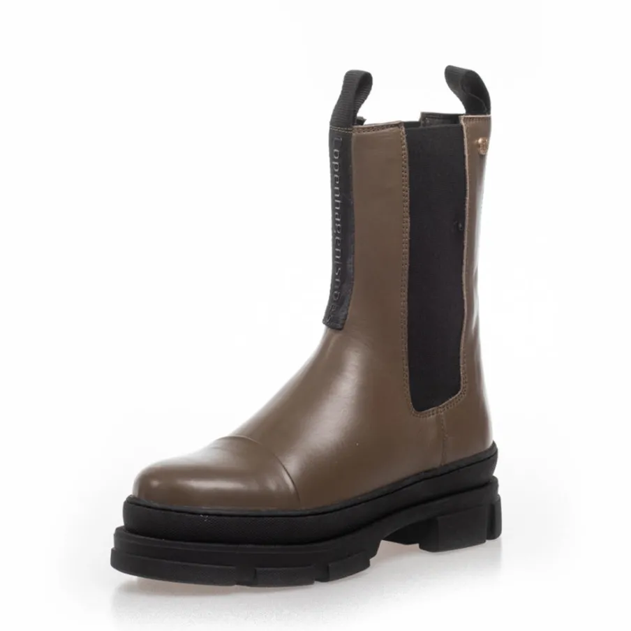 Copenhagen Shoes Chelsea Boots|Ankelstøvler^YOU AND ME 22 - DK TAUPE (ARMY) Youand me 22 boot dk taupe army