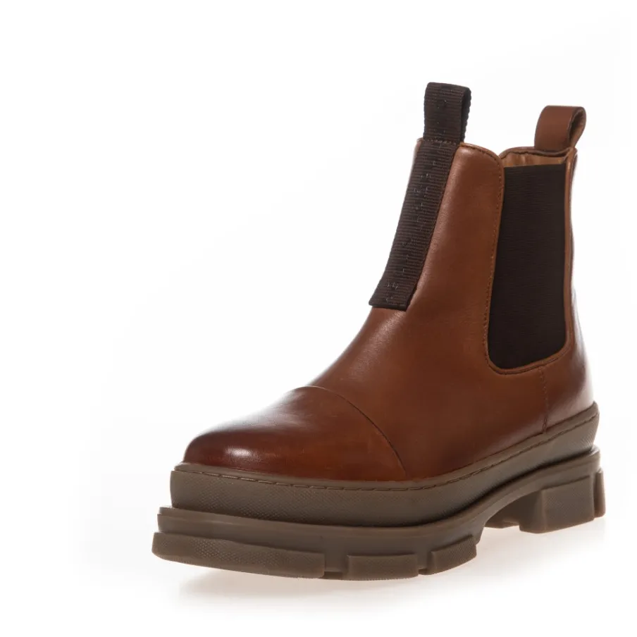 Copenhagen Shoes Chelsea Boots|Ankelstøvler^YOU AND ME LOW 22 - COGNAC Youand me low 22 boot cognac