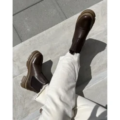 Copenhagen Shoes Ankelstøvler|Chelsea Boots^YOU AND ME LOW 22 - Dark Brown Youand me low 22 boot dark brown