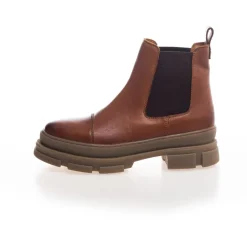 Copenhagen Shoes Ankelstøvler^YOU AND ME LOW - COGNAC Youand me low boot cognac