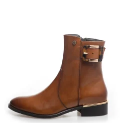 Copenhagen Shoes Ankelstøvler^YOU CAN FLY - COGNAC Youcan fly boot cognac