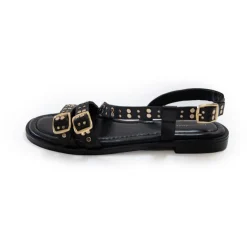 Copenhagen Shoes Flade Sandaler^ZOE - Black